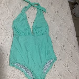 Turquoise 1pc Bikini